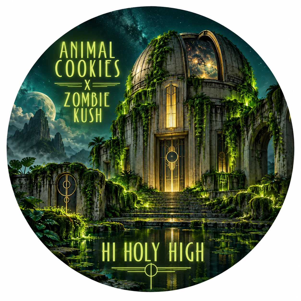 Arte provisional A-R1 · Animal Cookies x Zombie Kush