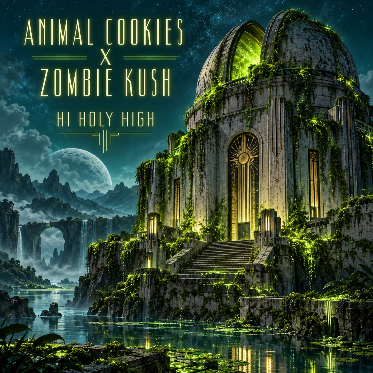 Arte provisional A-S1 · Animal Cookies x Zombie Kush