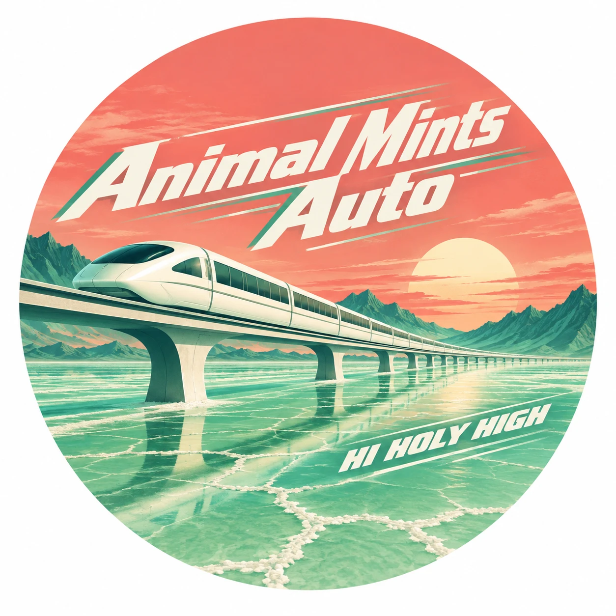 Arte provisional A-R1 · Animal Mints Auto