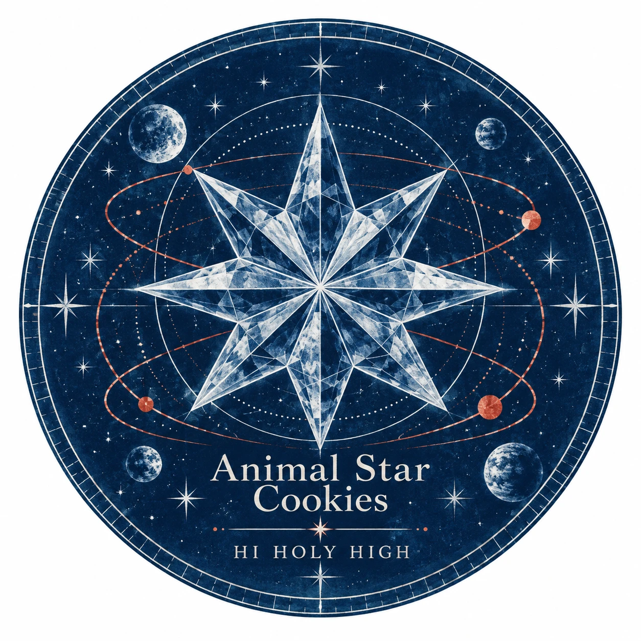 Arte provisional A-R1 · Animal Star Cookies