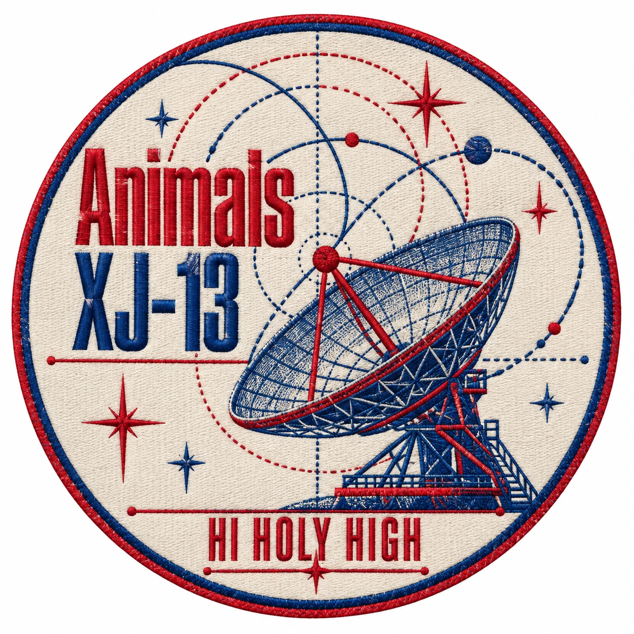 Arte provisional A-R1 · Animals XJ-13