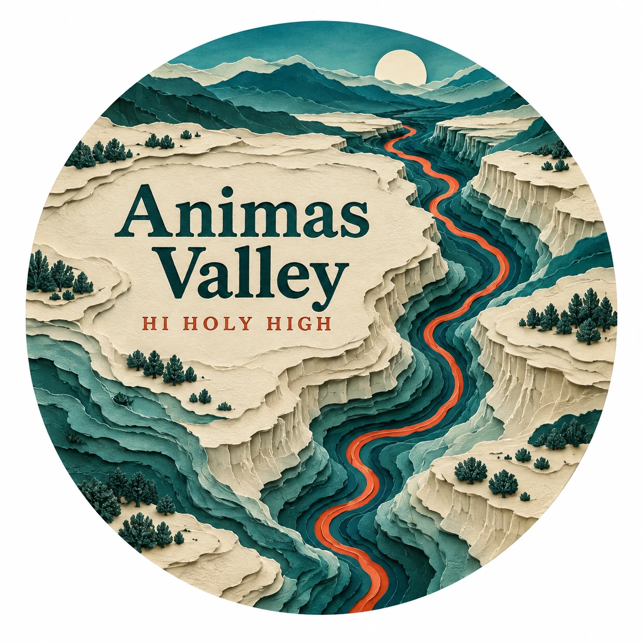 Arte provisional A-R1 · Animas Valley