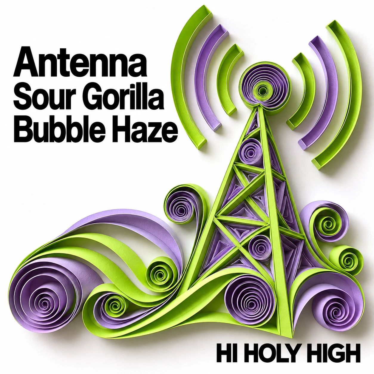Arte provisional A-S1 · Antenna Sour Gorilla Bubble Haze