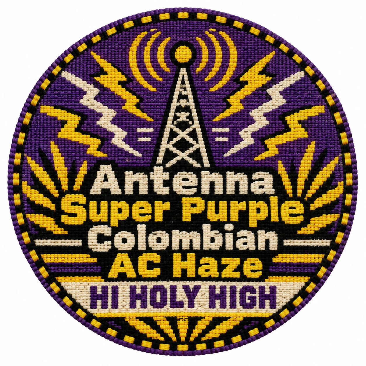 Vorläufiger Entwurf A-R1 · Antenna Super Purple Colombian AC Haze