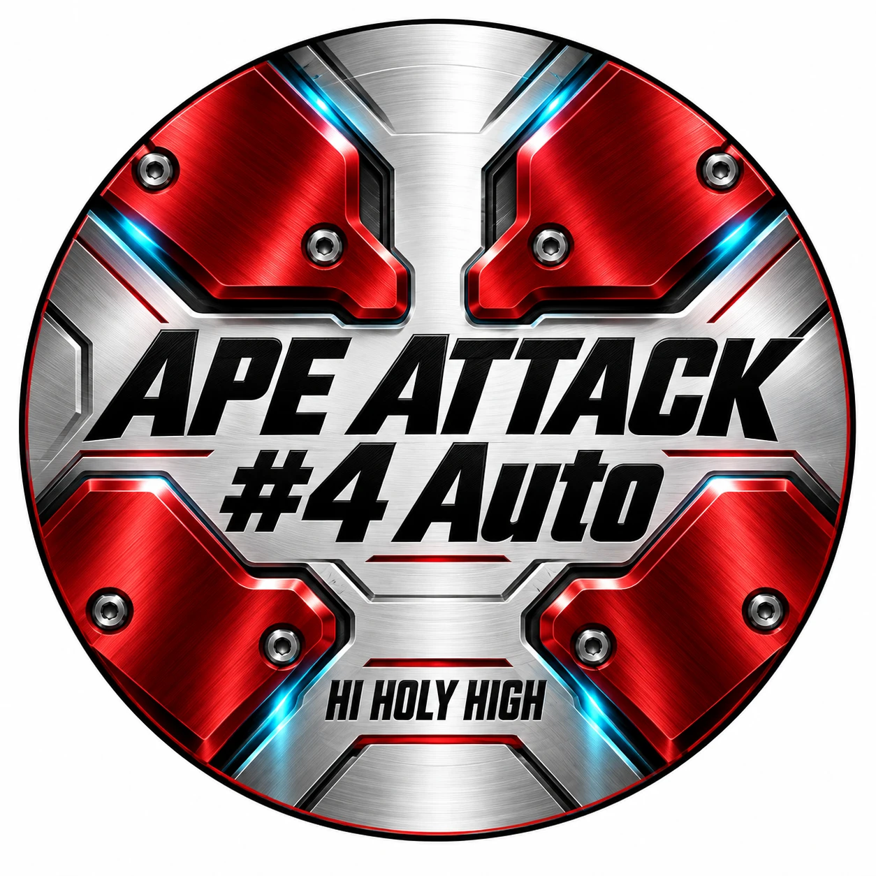 Arte provisional A-R1 · Ape Attack #4 Auto