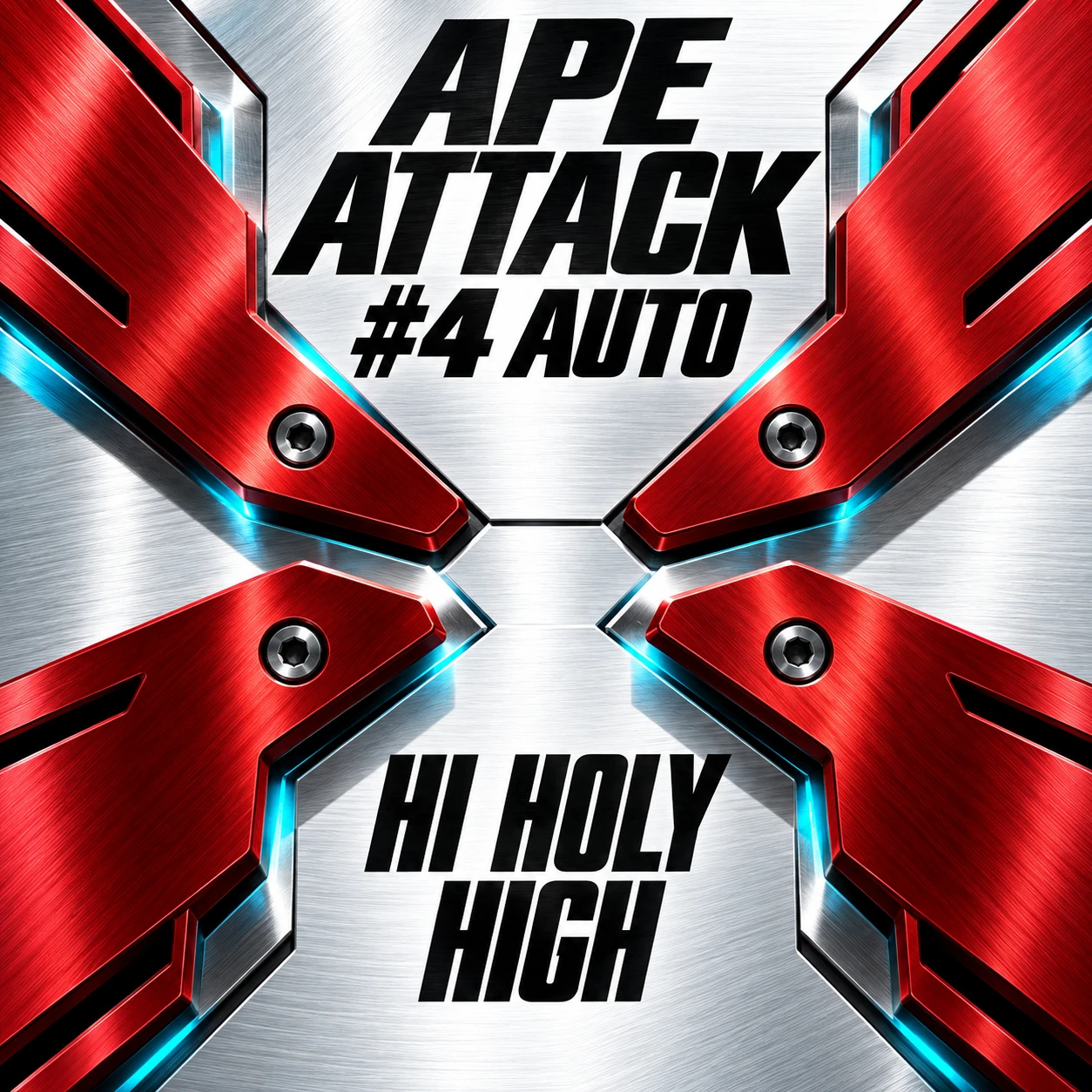 Arte provisional A-S1 · Ape Attack #4 Auto