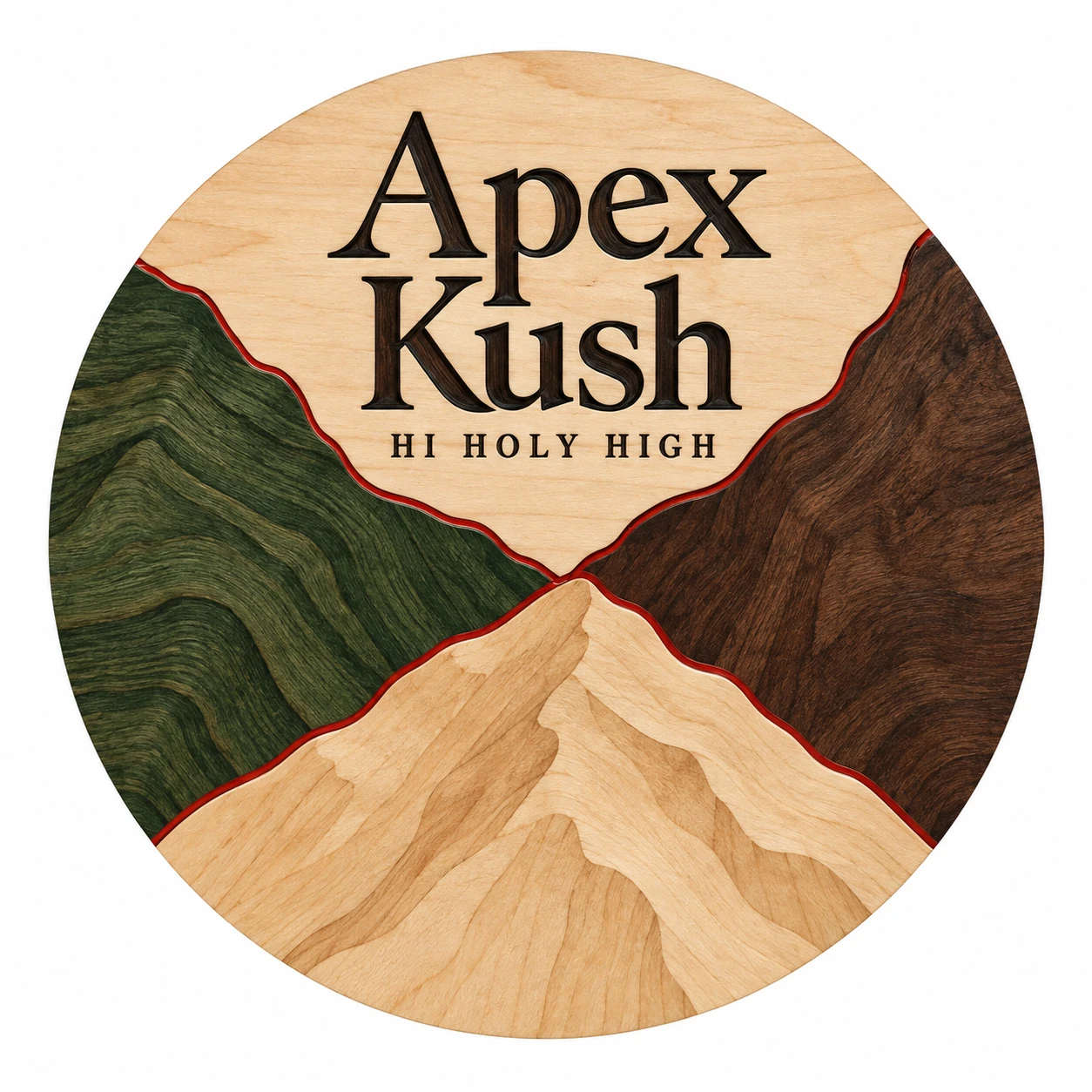 Arte provisional A-R1 · Apex Kush