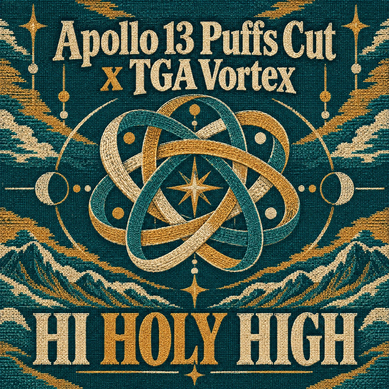Arte provisional A-S1 · Apollo 13 Puffs Cut x TGA Vortex
