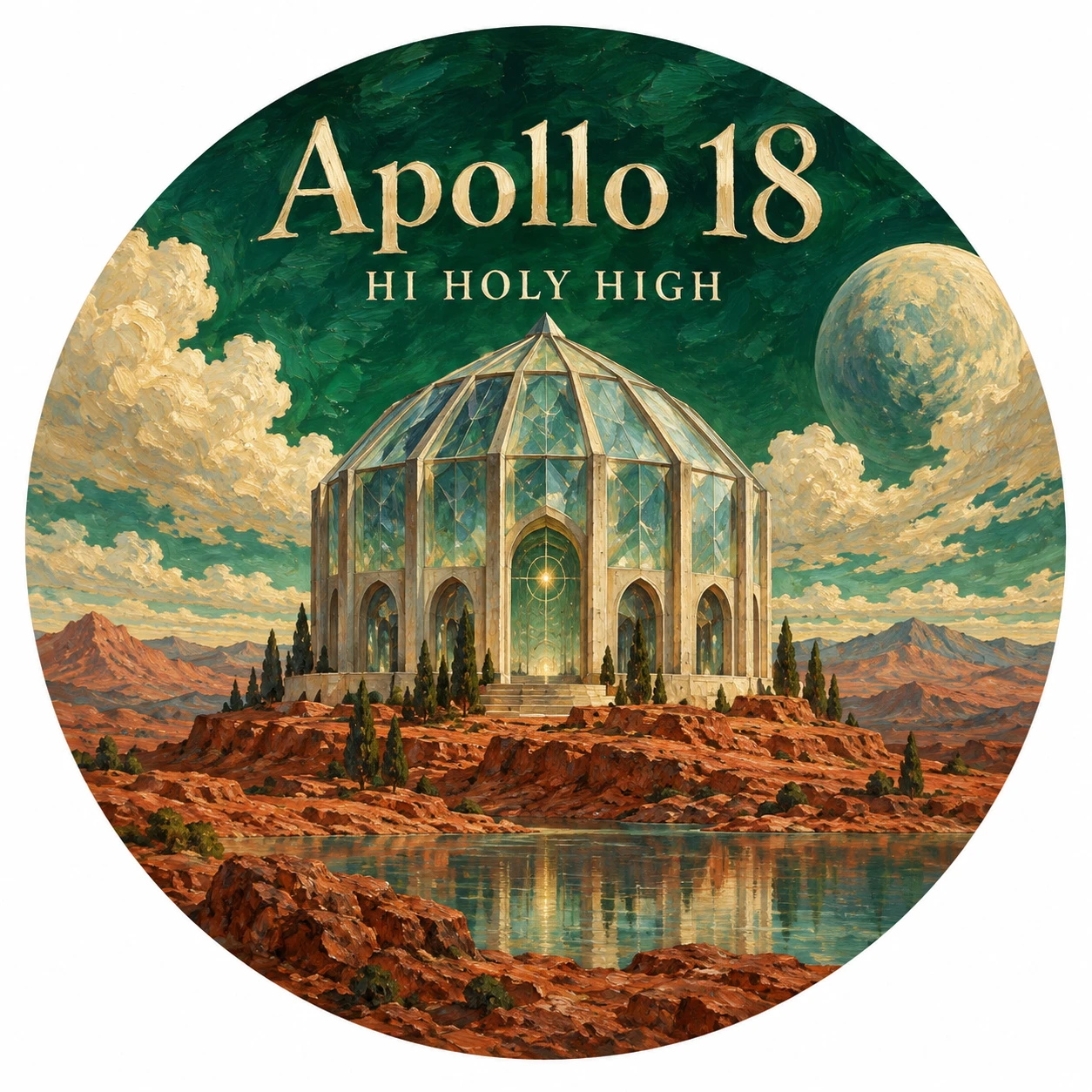 Arte provisional A-R1 · Apollo 18