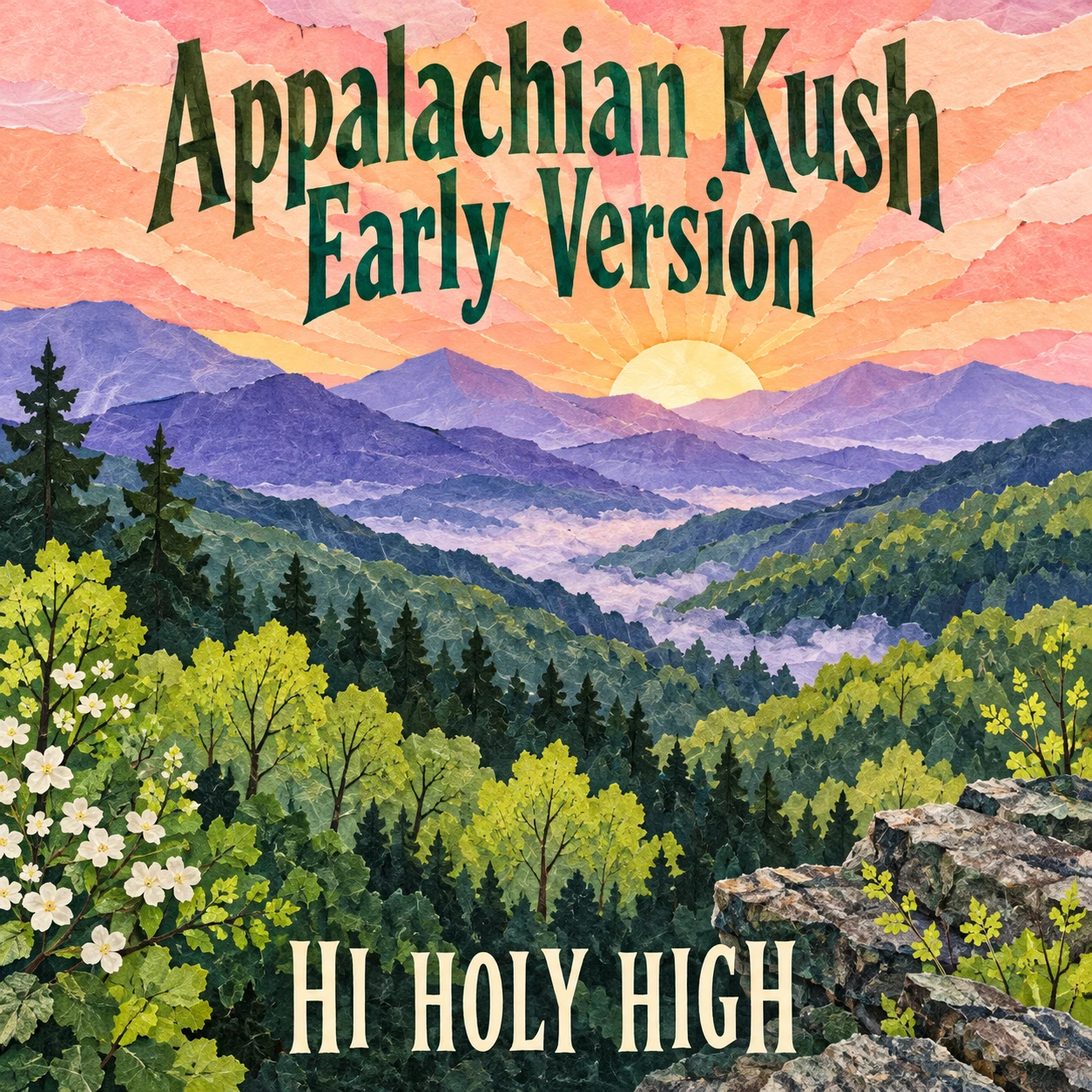 Arte provisional A-S1 · Appalachian Kush Early Version