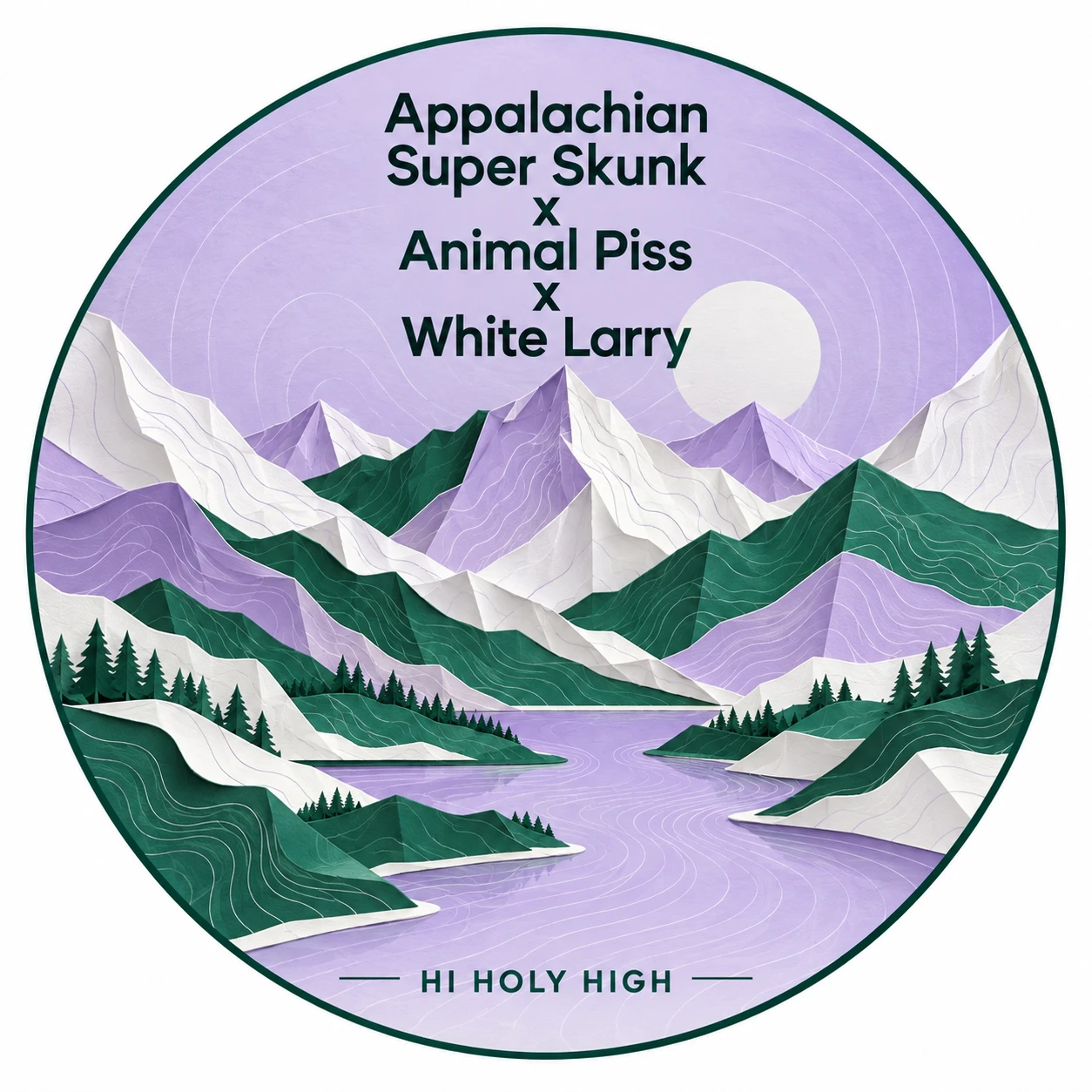 Vorläufiger Entwurf A-R1 · Appalachian Super Skunk x Animal Piss x White Larry