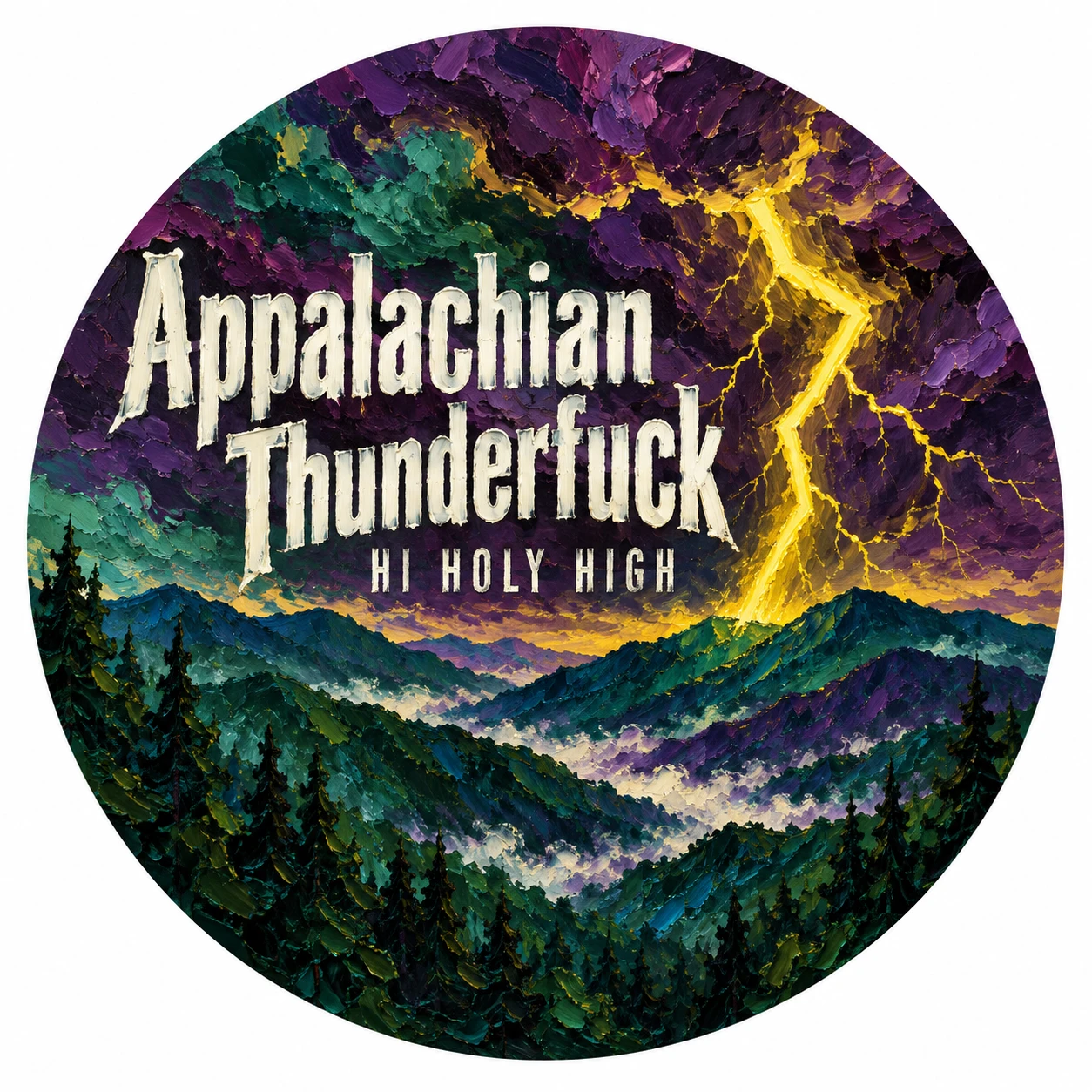 Provisional artwork A-R1 · Appalachian Thunderfuck