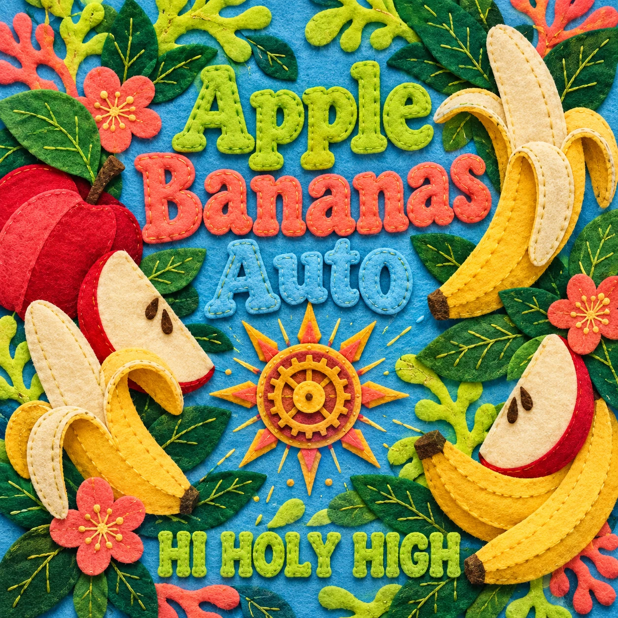 Arte provisional A-S1 · Apple Bananas Auto