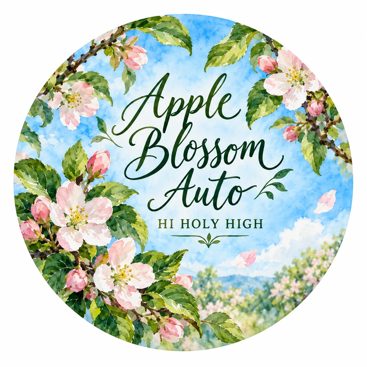 Arte provisional A-R1 · Apple Blossom Auto