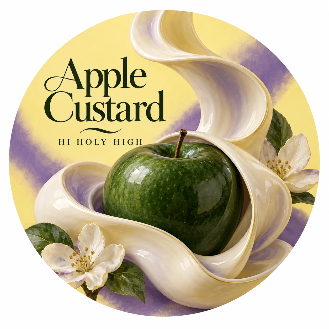 Arte provisional A-R1 · Apple Custard