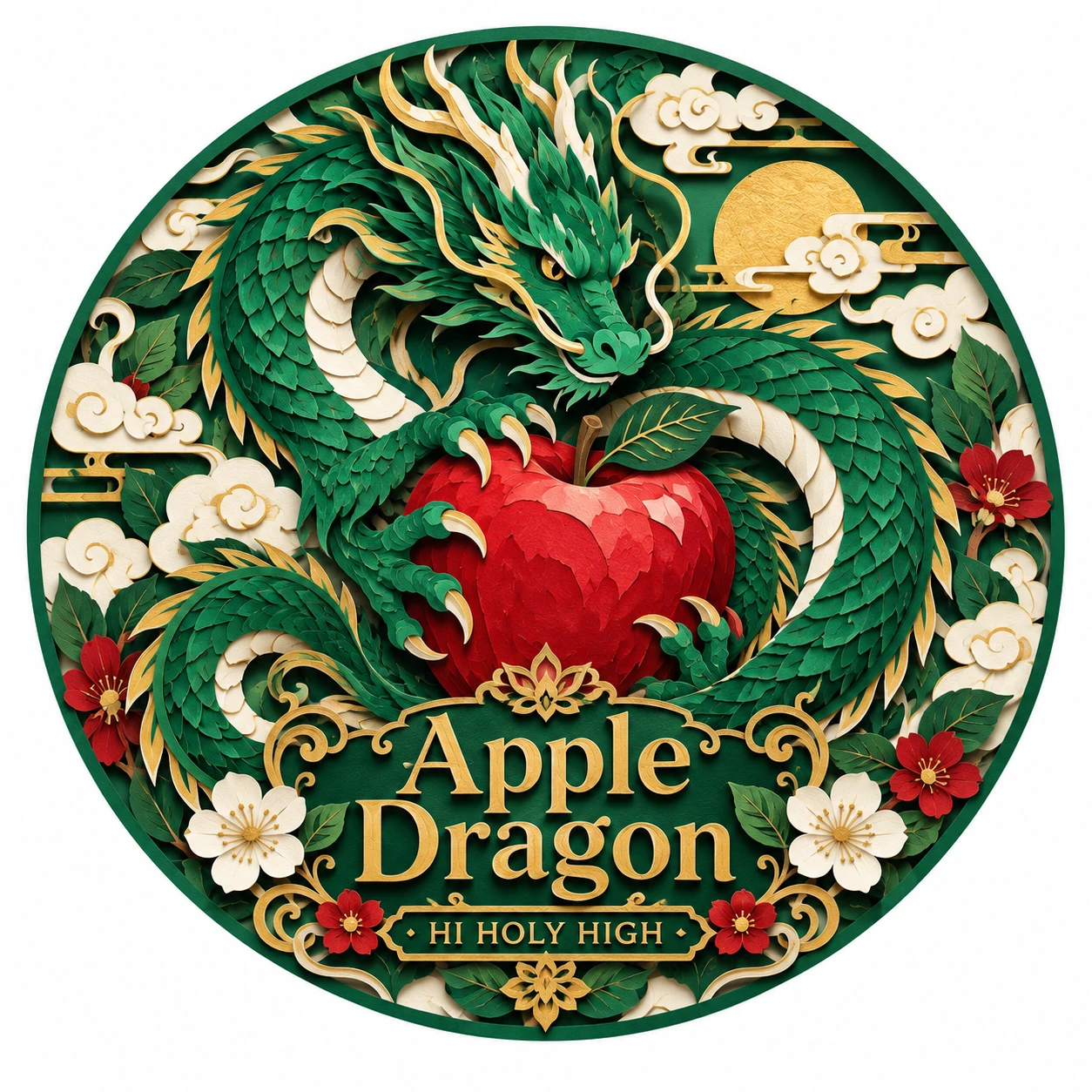 Arte provisional A-R1 · Apple Dragon