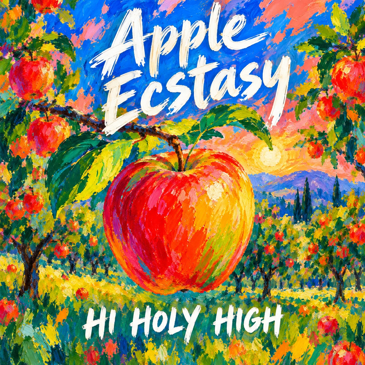 Arte provisional A-S1 · Apple Ecstasy