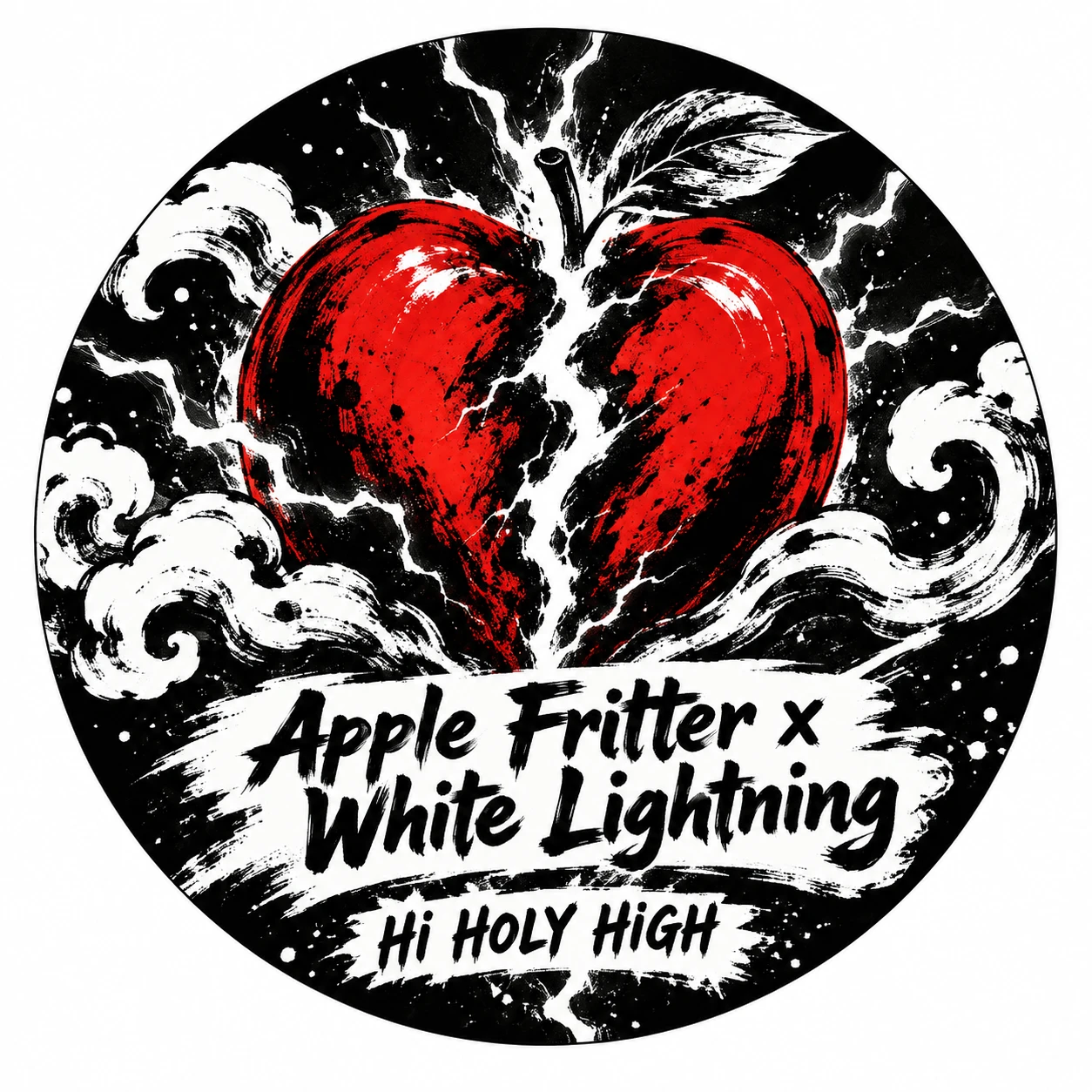 Arte provisional A-R1 · Apple Fritter x White Lightning