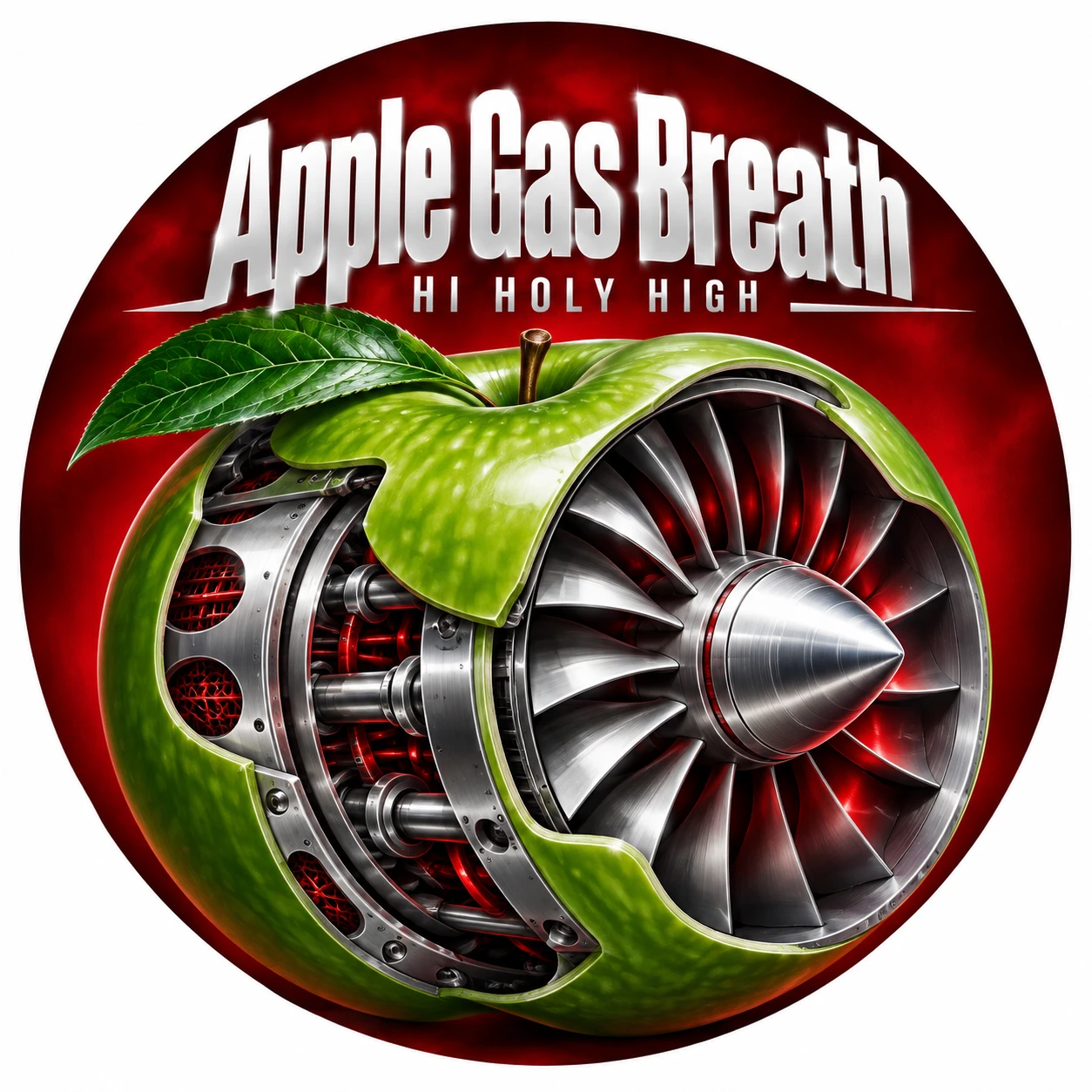Arte provisional A-R1 · Apple Gas Breath