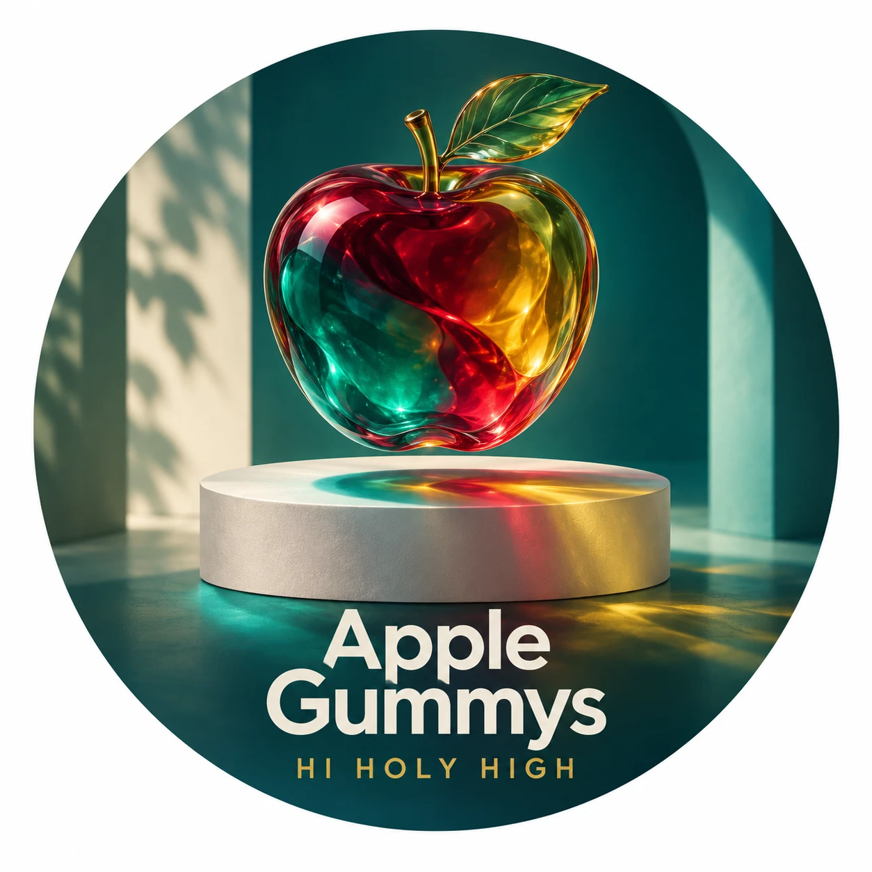 Arte provisional A-R1 · Apple Gummys