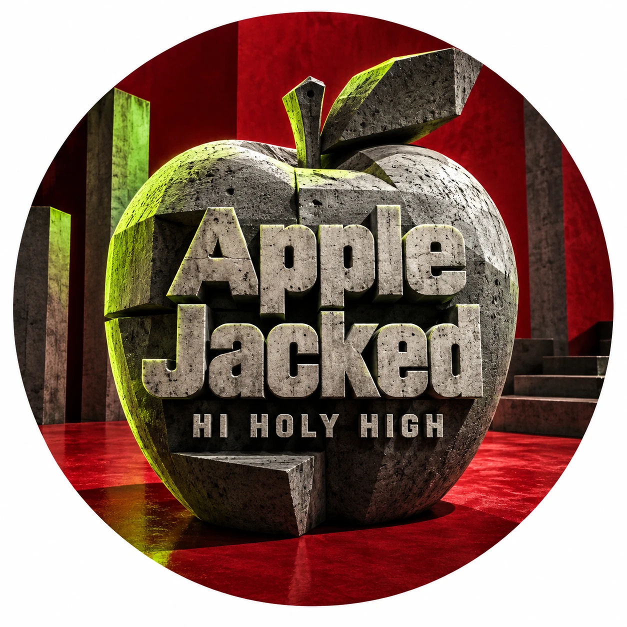 Arte provisional A-R1 · Apple Jacked