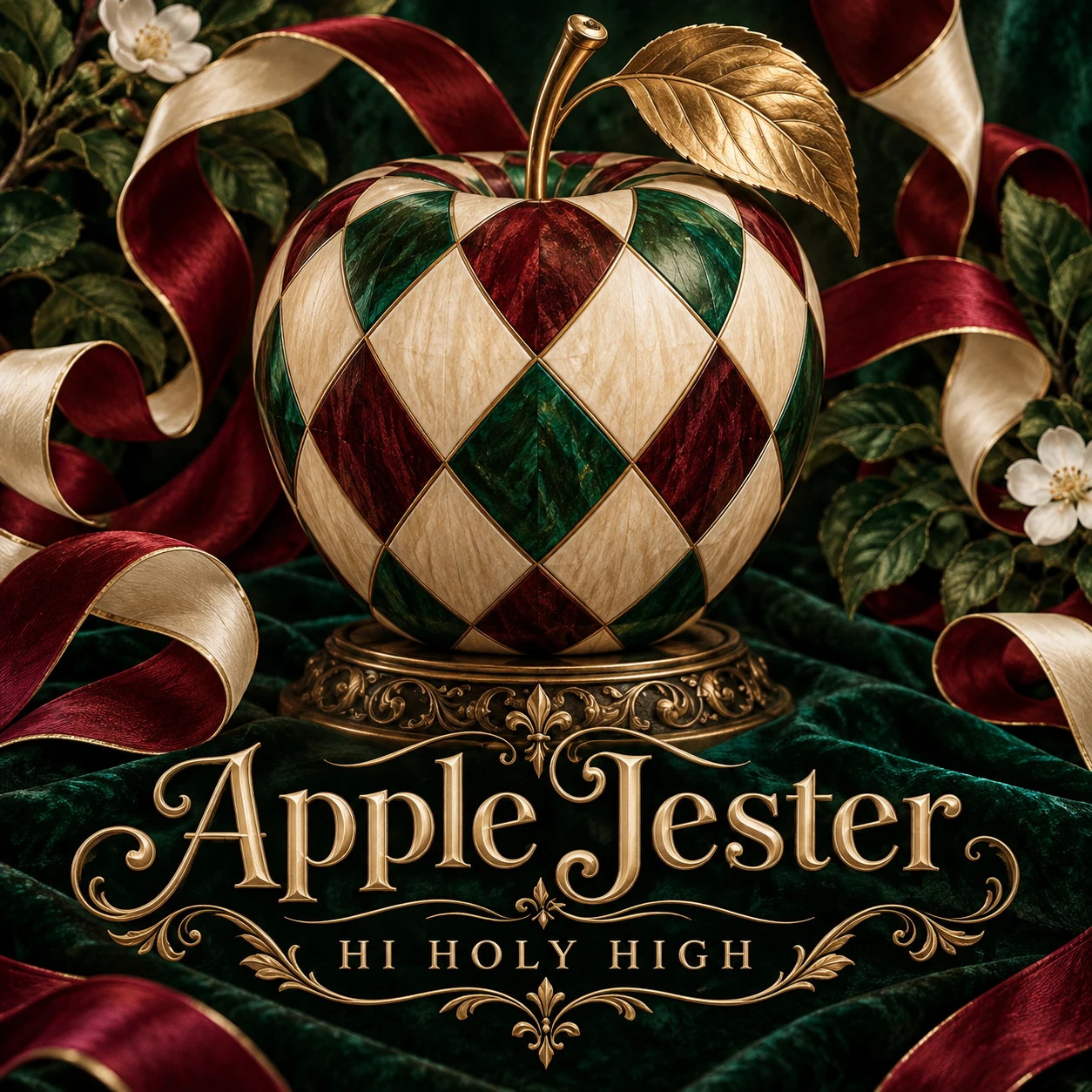 Arte provisional A-S1 · Apple Jester