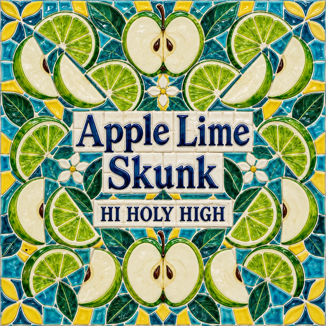Arte provisional A-S1 · Apple Lime Skunk