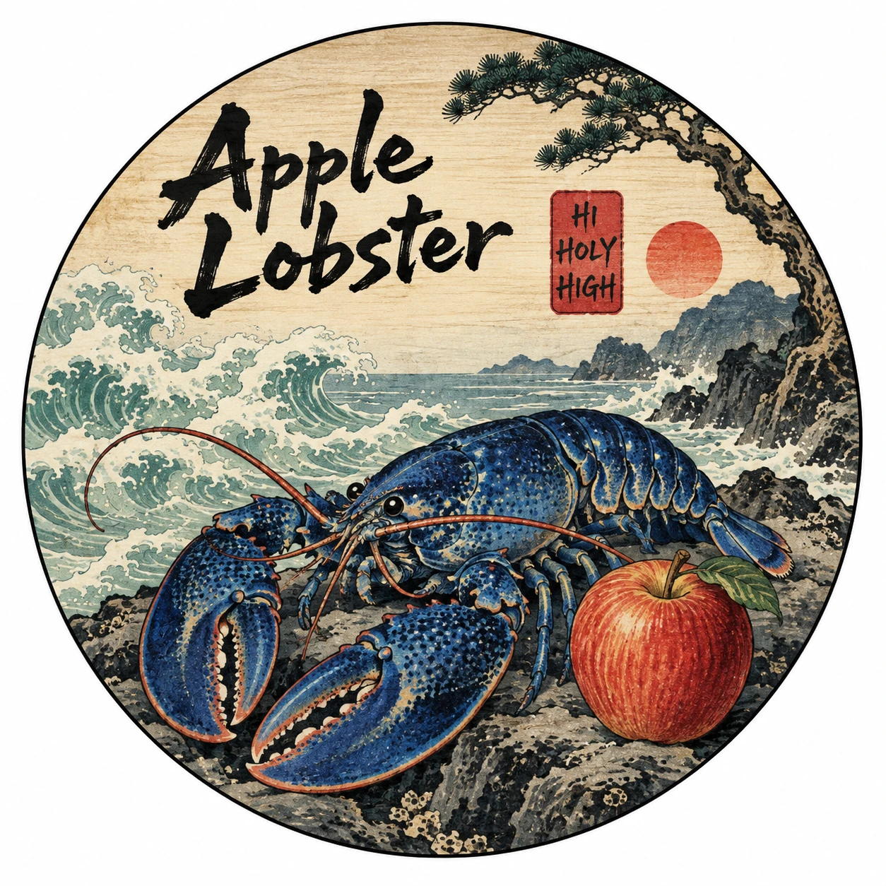Arte provisional A-R1 · Apple Lobster