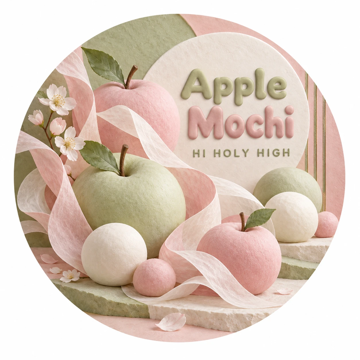 Arte provisional A-R1 · Apple Mochi