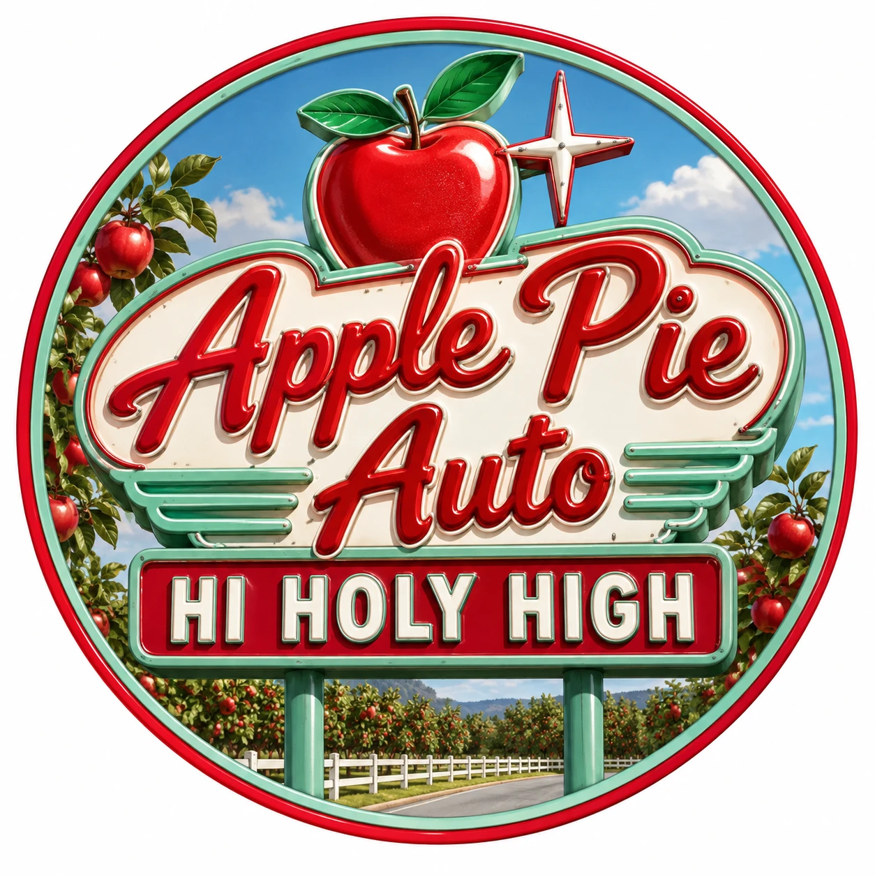 Arte provisional A-R1 · Apple Pie Auto