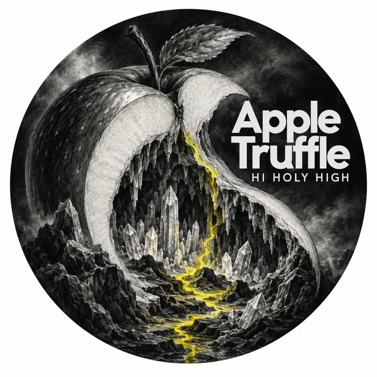 Arte provisional A-R1 · Apple Truffle