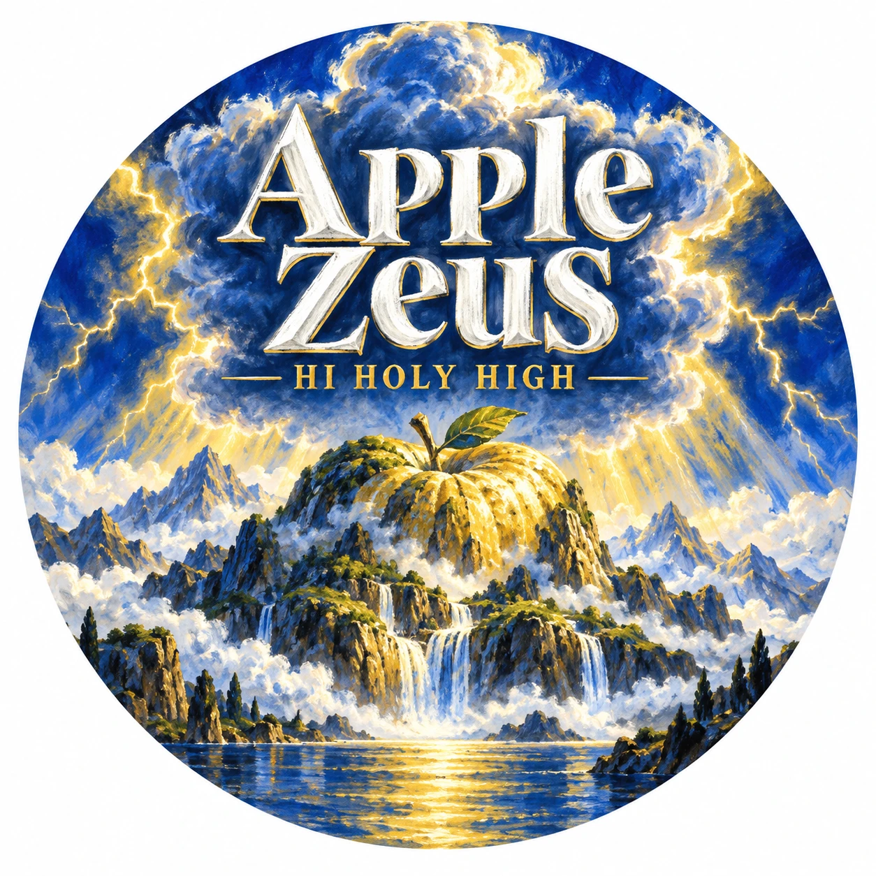 Arte provisional A-R1 · Apple Zeus