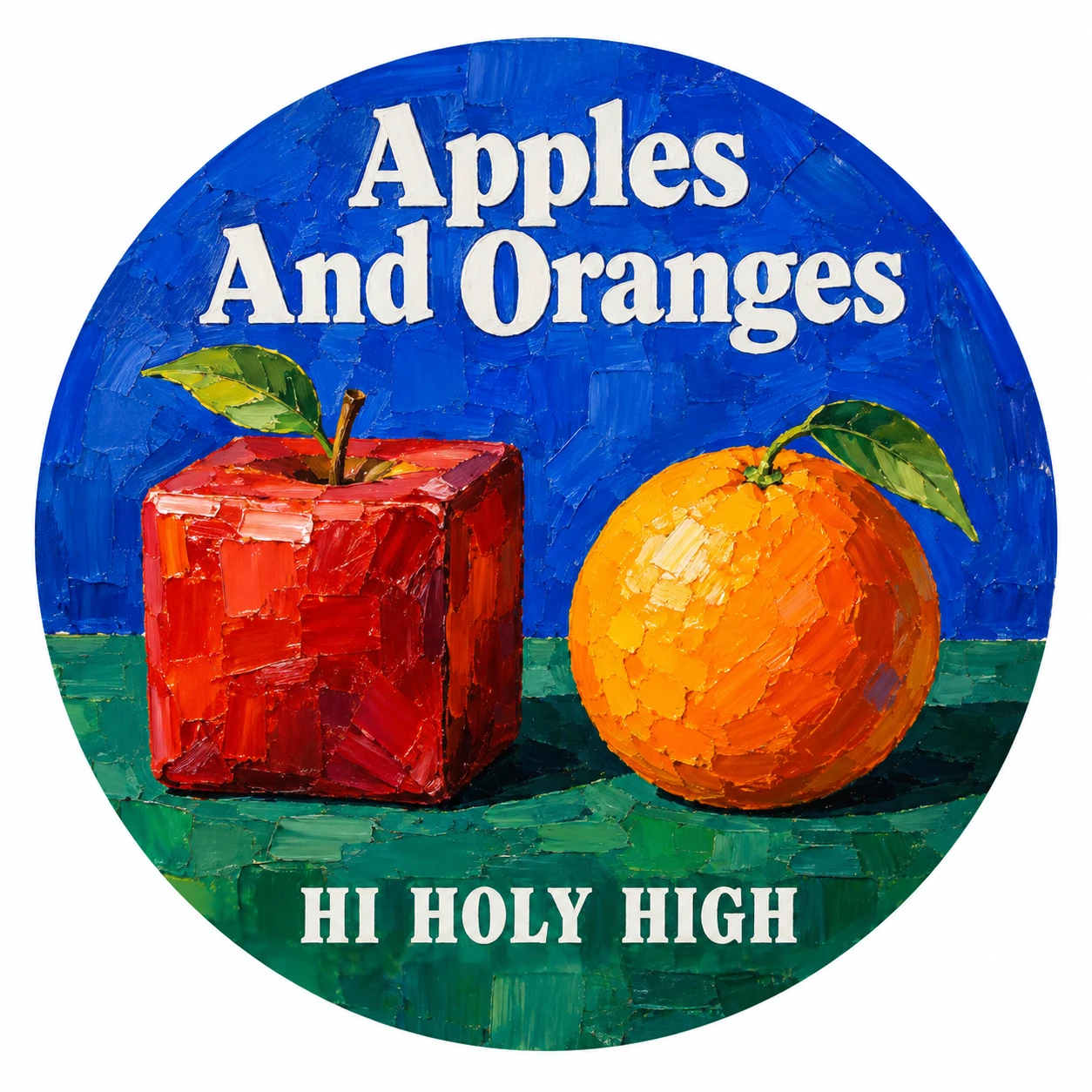 Arte provisional A-R1 · Apples And Oranges