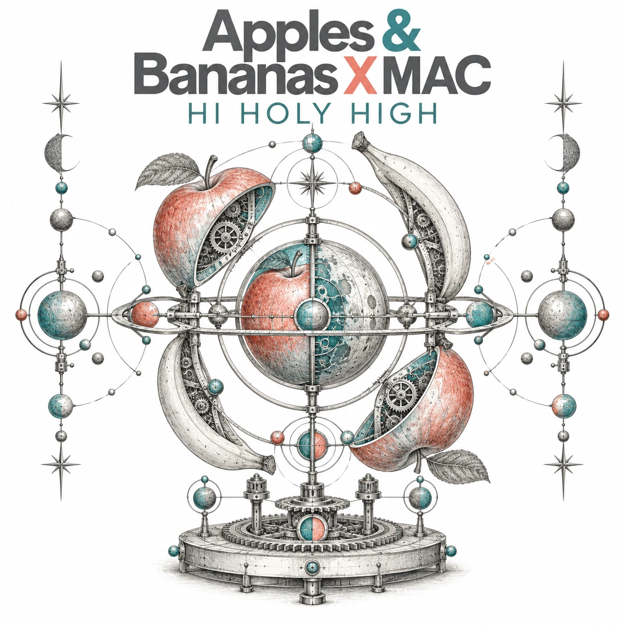 Arte provisional A-S1 · Apples & Bananas X MAC