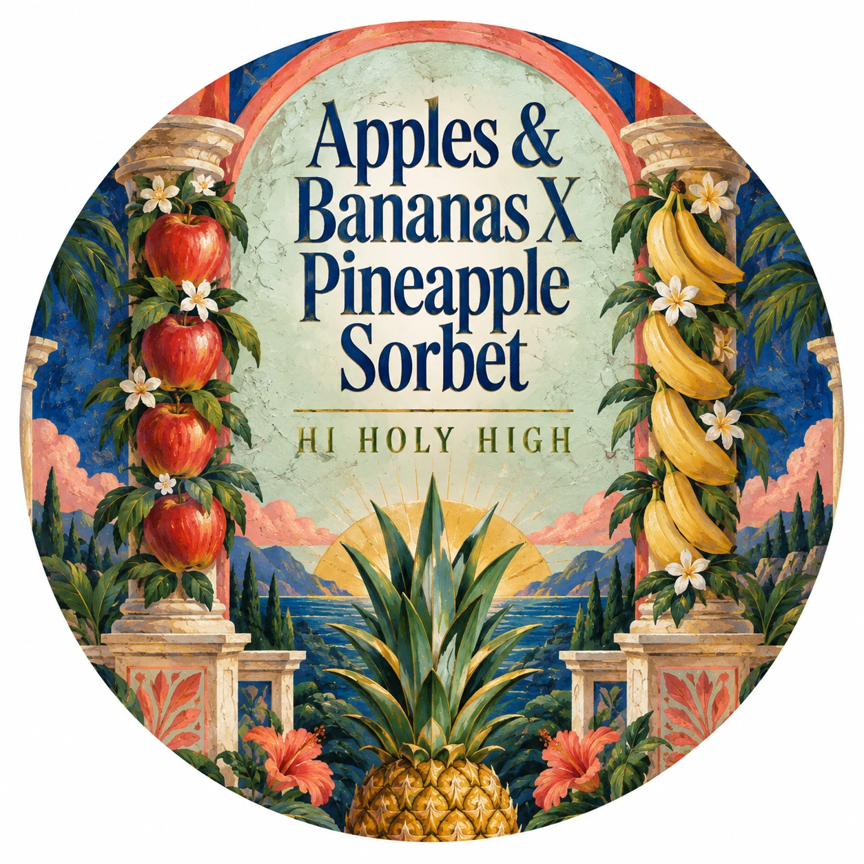 Vorläufiger Entwurf A-R1 · Apples & Bananas X Pineapple Sorbet