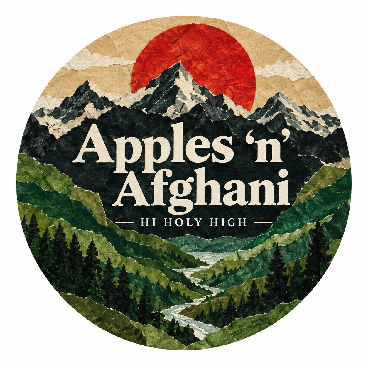 Provisional artwork A-R1 · Apples ‘n’ Afghani