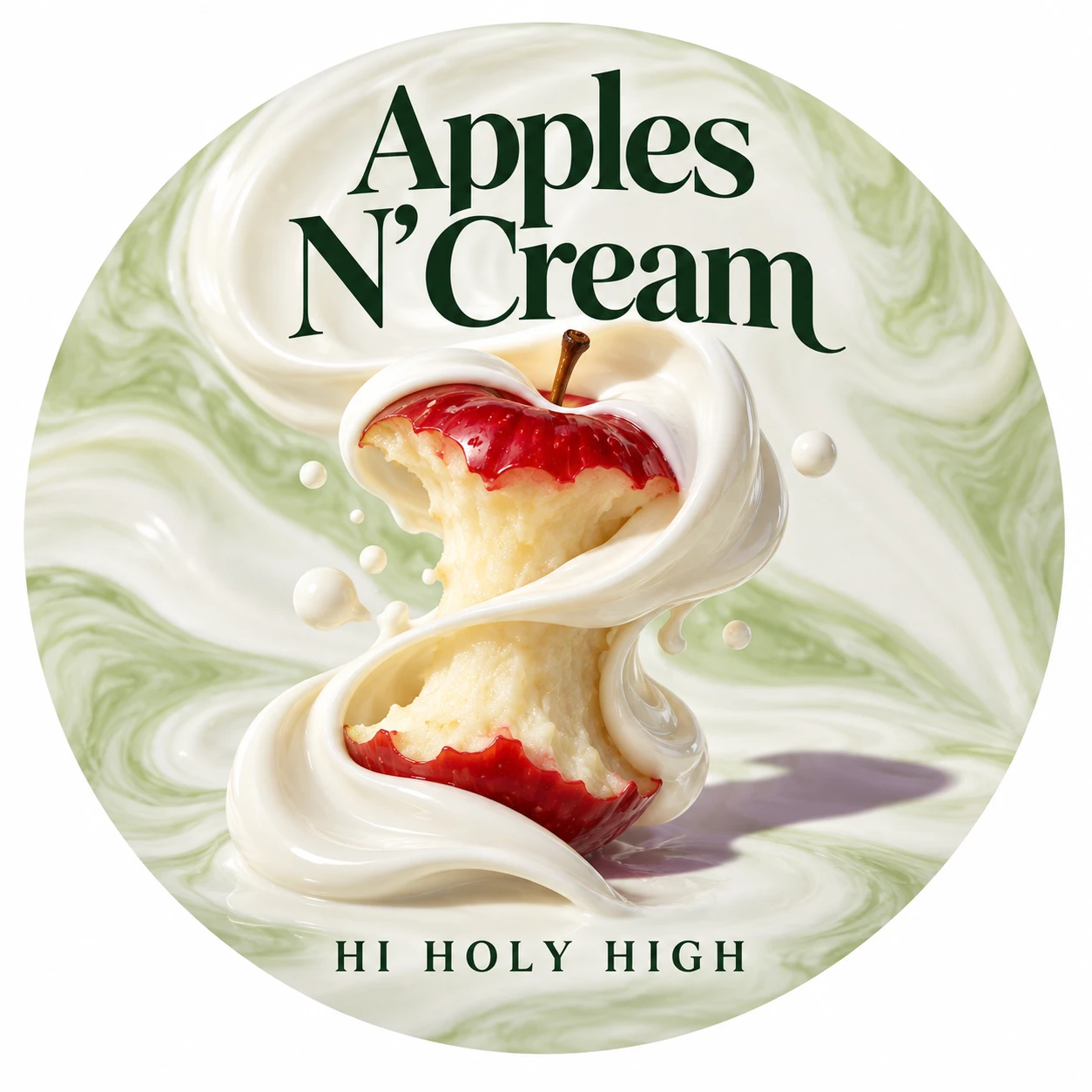 Arte provisional A-R1 · Apples N’ Cream