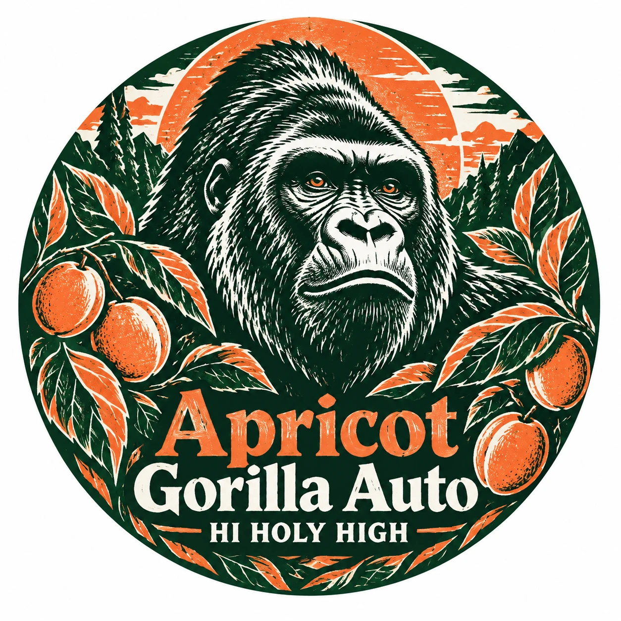 Arte provisional A-R1 · Apricot Gorilla Auto