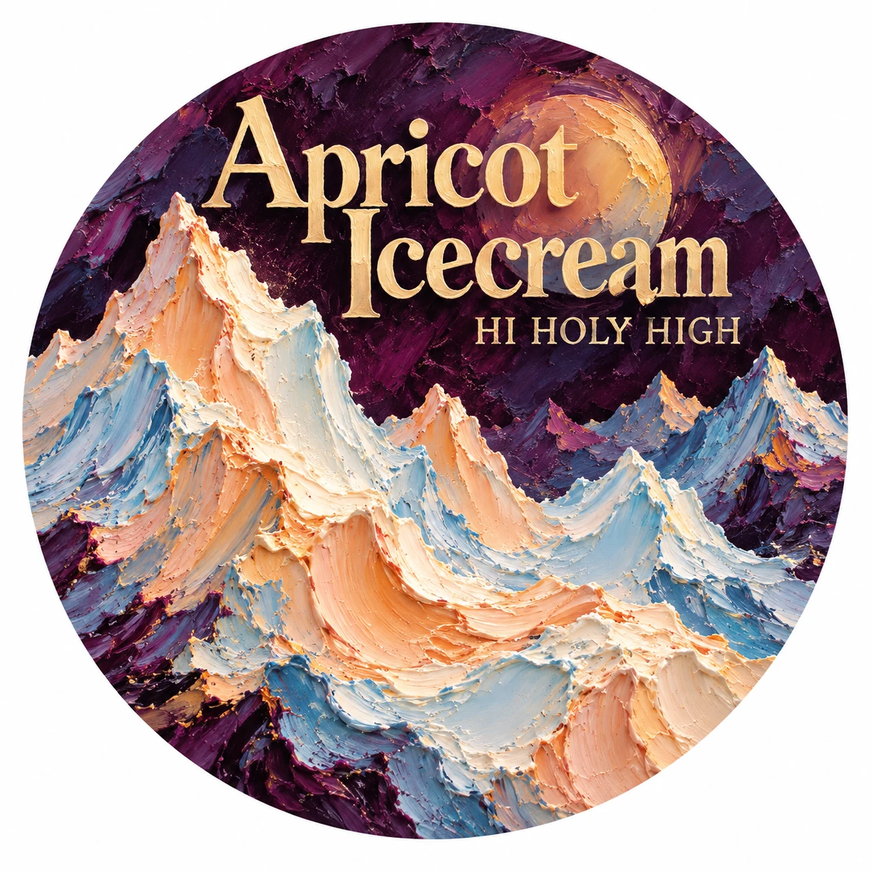 Provisional artwork A-R1 · Apricot Icecream