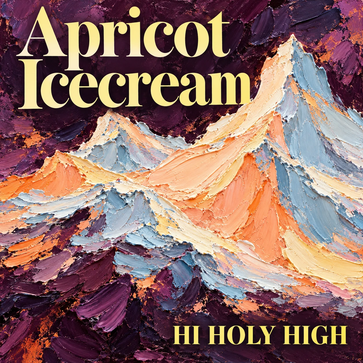Provisional artwork A-S1 · Apricot Icecream