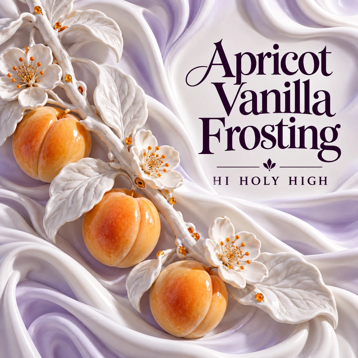 Arte provisional A-S1 · Apricot Vanilla Frosting