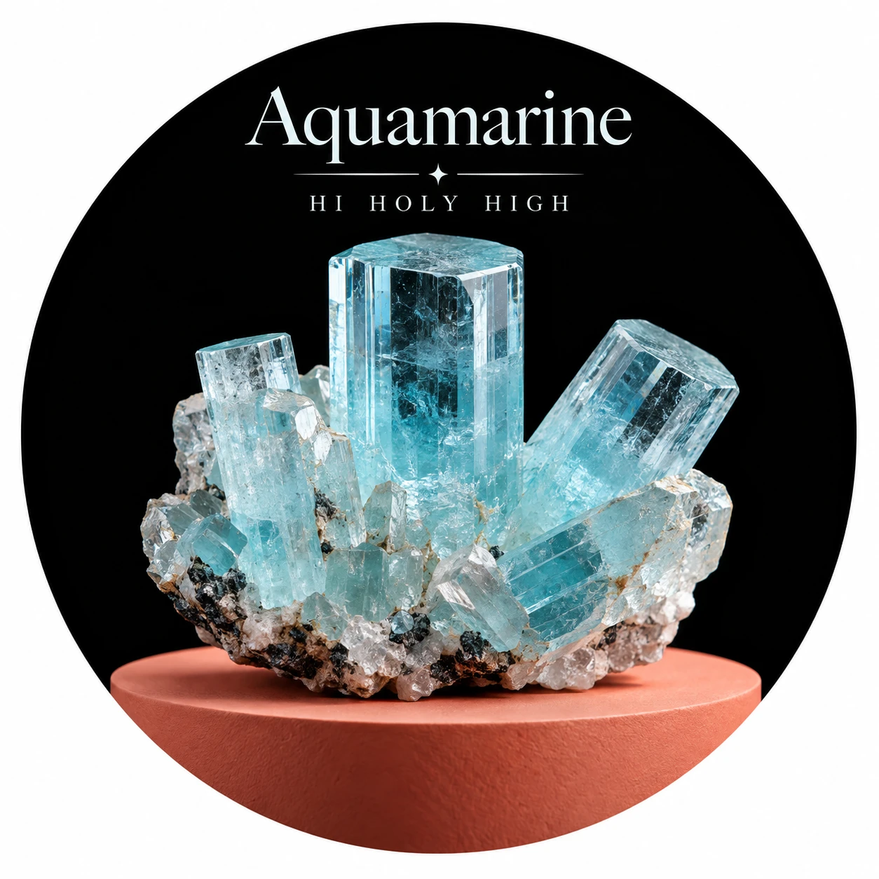 Arte provisional A-R1 · Aquamarine