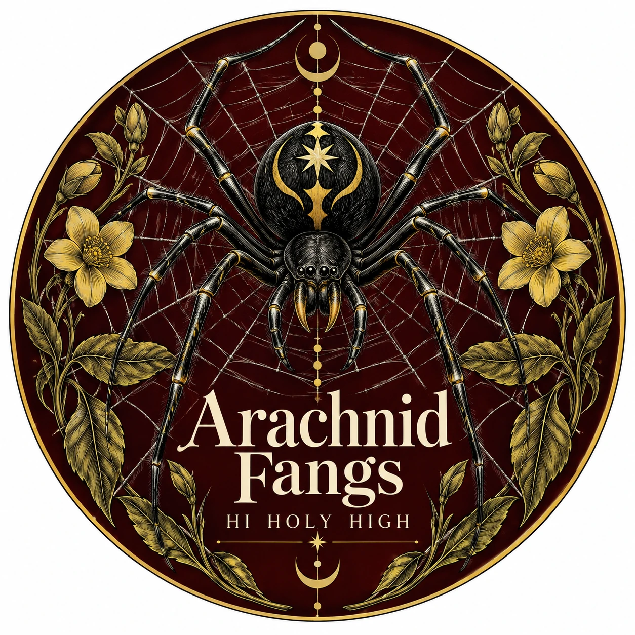 Arte provisional A-R1 · Arachnid Fangs