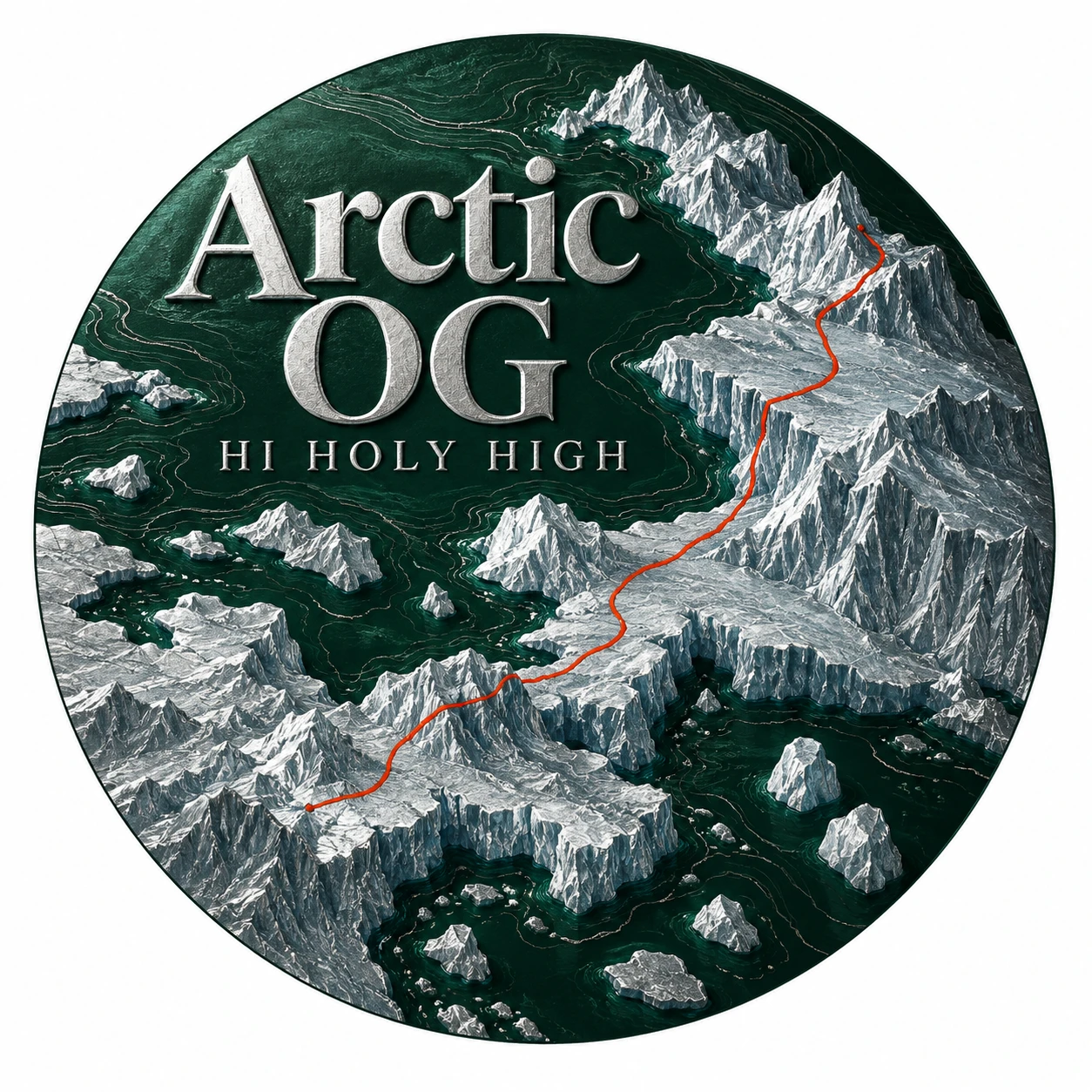 Arte provisional A-R1 · Arctic OG