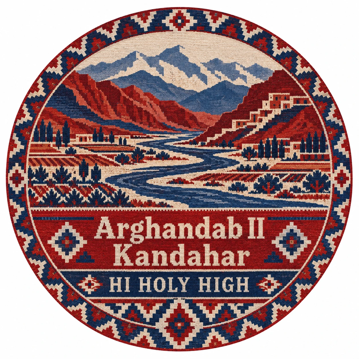 Arte provisional A-R1 · Arghandab II Kandahar