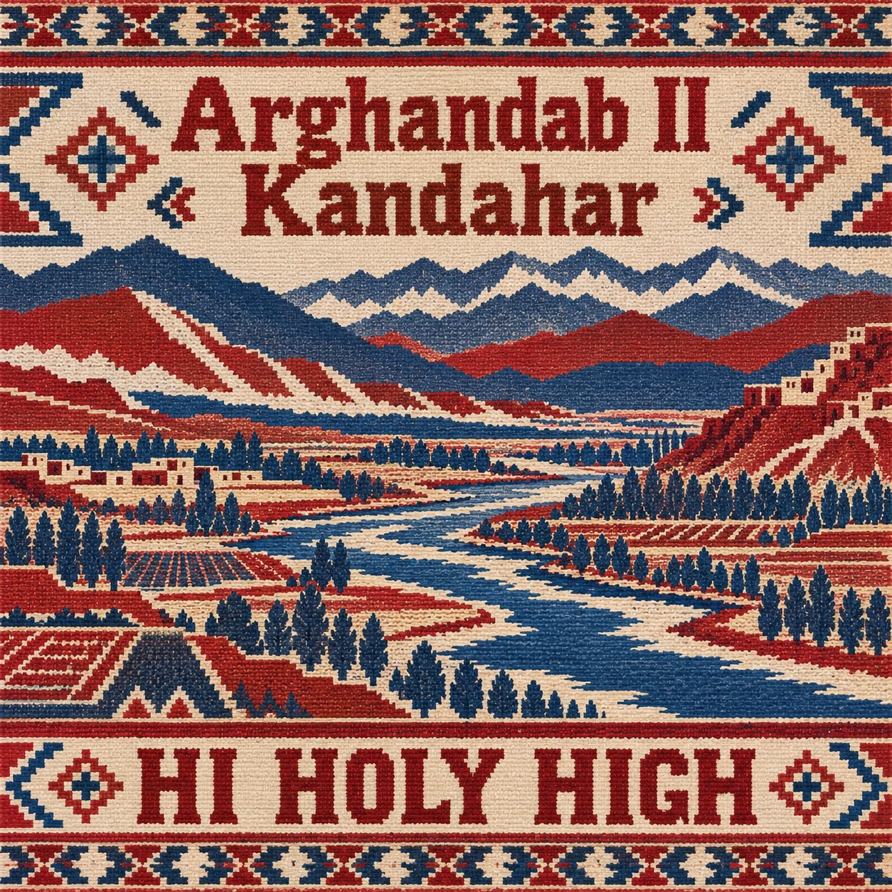 Arte provisional A-S1 · Arghandab II Kandahar