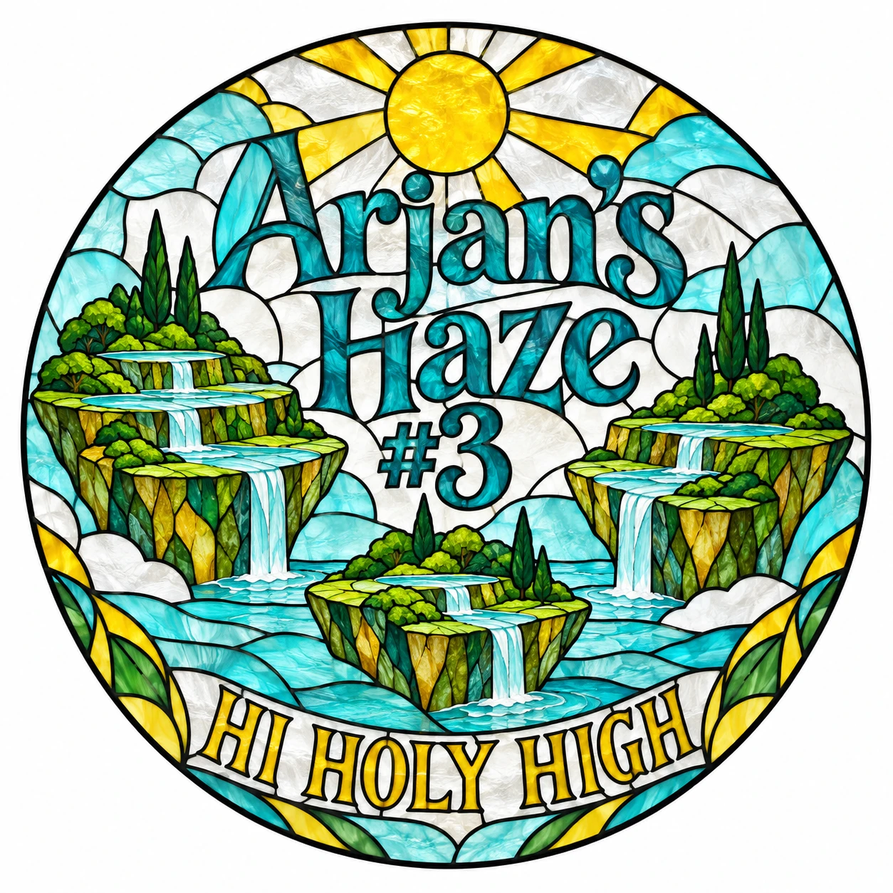 Arte provisional A-R1 · Arjan's Haze #3