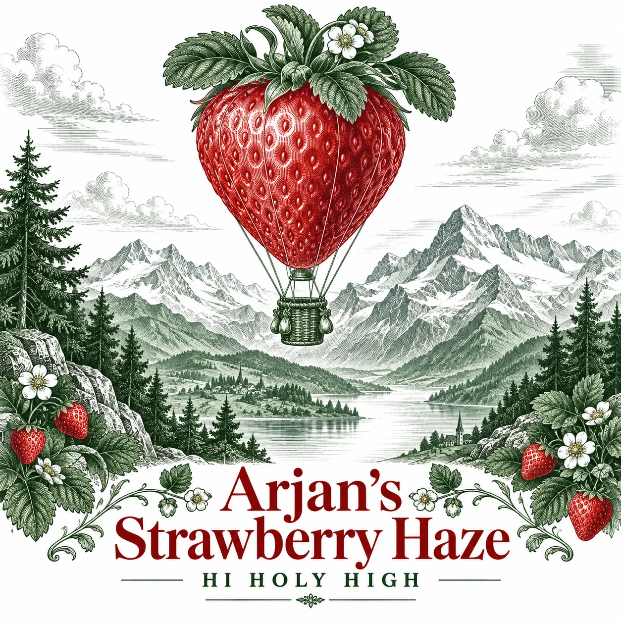 Arte provisional A-S1 · Arjan's Strawberry Haze