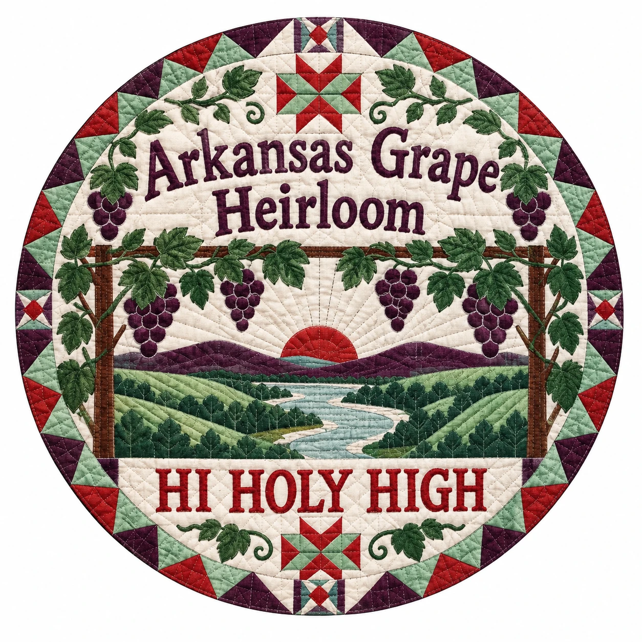 Arte provisional A-R1 · Arkansas Grape Heirloom