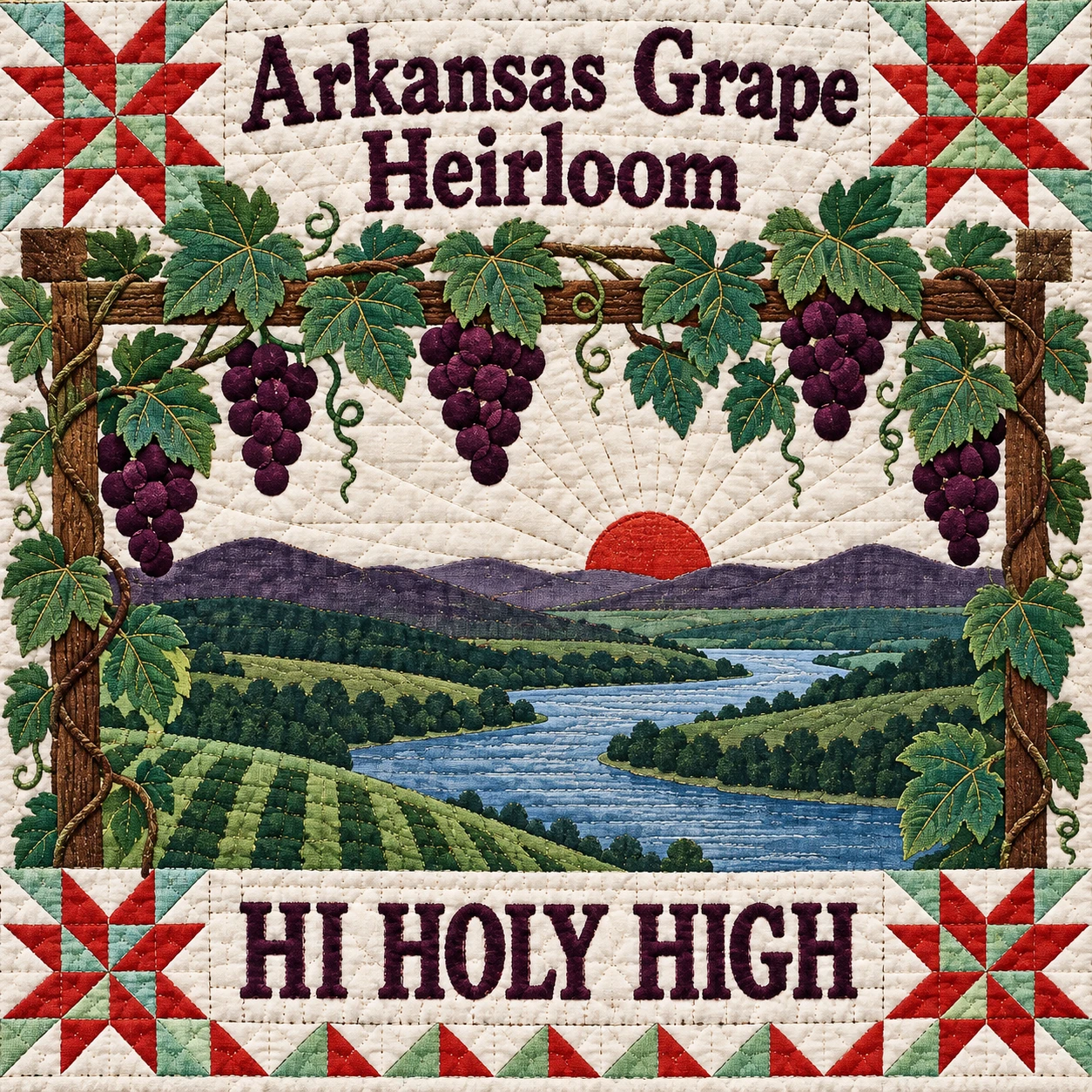 Arte provisional A-S1 · Arkansas Grape Heirloom
